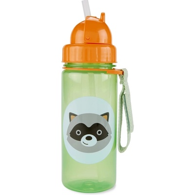 Skip Hop Zoo hrnček so slamkou mýval 385 ml