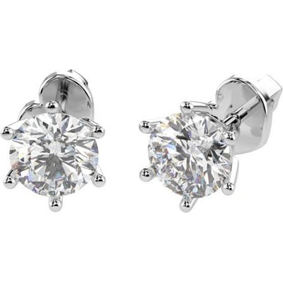 Cara Diamanti Дамски обеци от бяло злато с диаманти 1.0Ct Cara Diamanti K102-10151W(5.1) (K102-10151W(5.1))