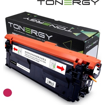 Compatible Тонер касета за HP Color LaserJet Enterprise M 554/554dn/555dn/555x/MFP M 578dn/578f/Flow MFP M 578c - Magenta - W2123X - Tonergy - Неоригинална, заб. : 10 000 брой копия, с чип