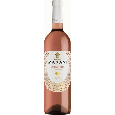 Marani Rose Saperavi gruzínské suché 2021 12% 0,75 l (holá láhev)