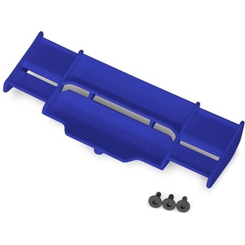 Traxxas Wing, Rustler 4X4 (blue)/ 3x8mm FCS (3) TRX6721X (TRX6721X)