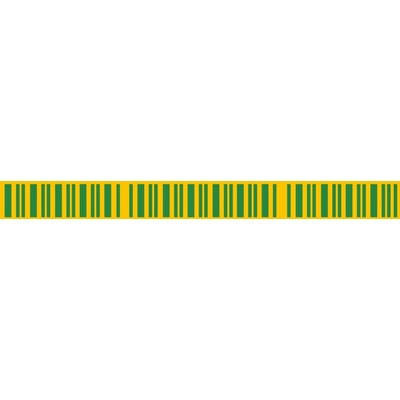 ALFA reklama Samolepka "NULOVÁ ZBERNICA" žlto-zelená 305x20mm
