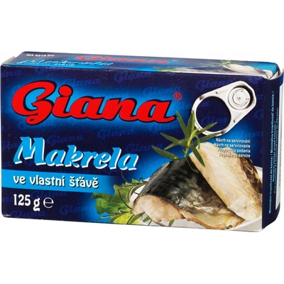 Giana Makrela ve vlastní šťávě 125 g