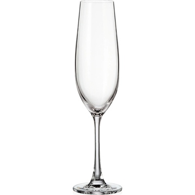 Bohemia royal & crystalite Чаша за шампанско Bohemia Royal Sarah 260ml, 6 броя (1010080)