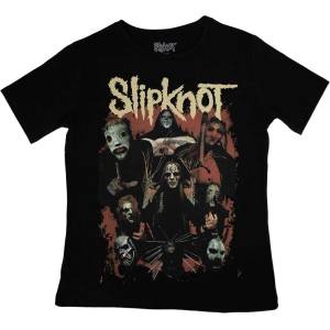 Slipknot Come Play Dying Back Print Back Print Black XL Дамски Риза (SKTS01LB04)