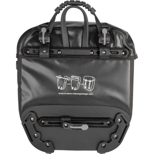 M-Wave Велосипедна дисага M-wave Calgary Gepäckträgertasche Pannier - Black - размер 2 x 12, 5 l (510-7201-0111)