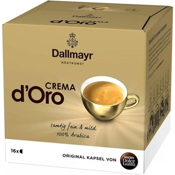 Dallmayr Crema d’Oro 16 броя кафе капсули за Dolce Gusto