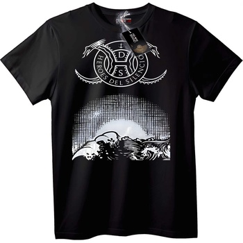 NOONEBRAND Тениска Heroes del Silencio вълна - 2XL, White
