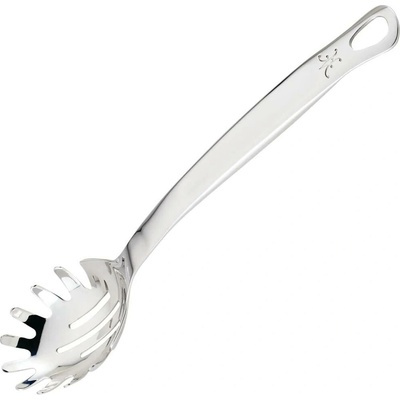 Lžíce na špagety PROVISIONS 33 cm, stříbrná, nerezová ocel, Hestan