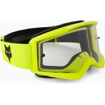FOX Предпазни очила за колоездене Fox Racing Main Core fluorescent yellow/clear