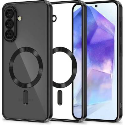 Tech-Protect Калъф Tech-Protect MagFlex MagSafe за Samsung Galaxy A56 5G - прозрачен черен