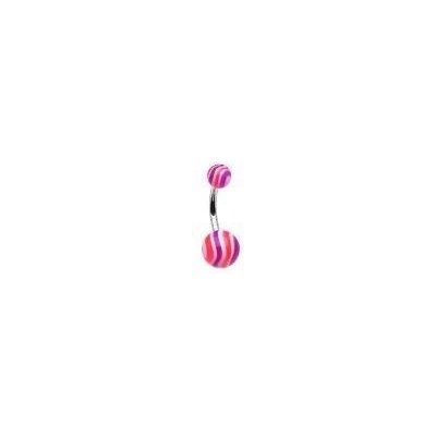 Šperky4U piercing do pupíku banánek BA01011-PA