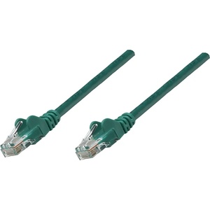 Manhattan Кабел „Манхатън - U/UTP пач-кабел (RJ45 към RJ45, Cat6, 20 м, зелен, меден) 738712 (738712)