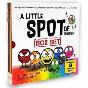 A Little SPOT of Emotion 8 Book Box Set (Books 1-8: Anger, Anxiety, Peaceful, Happiness, Sadness, Confidence, Love, &amp; Scribble Emotion) | Alber, Diane (ISBN: 9781951287139)