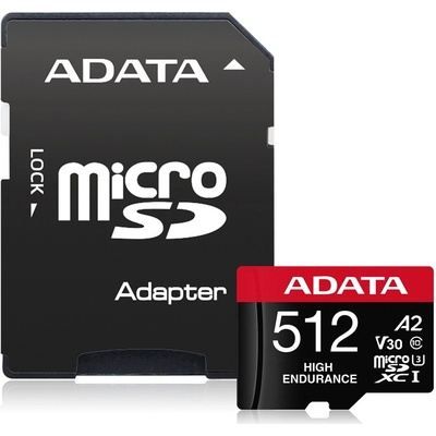 Adata High Endurance Micro SD 512GB AUSDX512GUI3V30SHA2-RA1