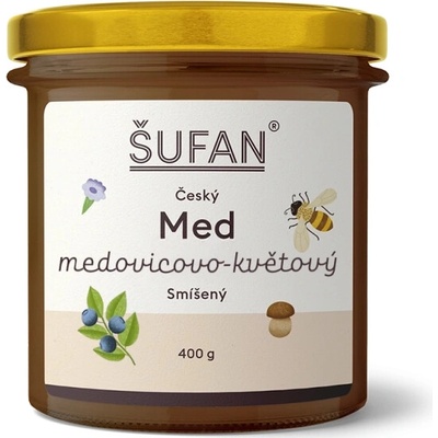 ŠUFAN Med zmiešaný medovicovo-kvetový 400 g