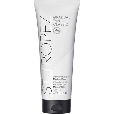 St.Tropez Gradual Tan Classic Daily Firming Lotion samoopalovací zpevňující mléko Medium/Dark 200 ml – Zboží Dáma