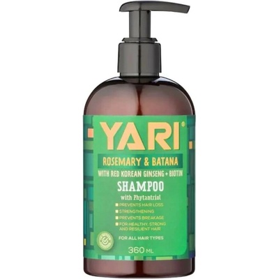 Yari Rosemary & Batana Shampoo rozmarýnový šampon pro růst vlasů 360 ml