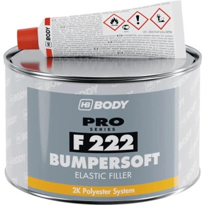 HB BODY BODY BumperSoft 222 250g čierny