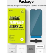 Pouzdro Ringke iPhone 14/13/13 Pro Screen Protector Privacy Tempered Glass with installation jig černé