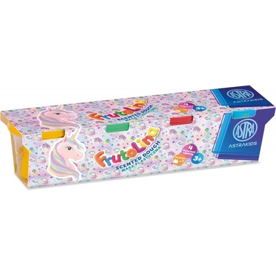 Astra Modelovacia hmota FUN Frutolina Unicorn 4 x 100g