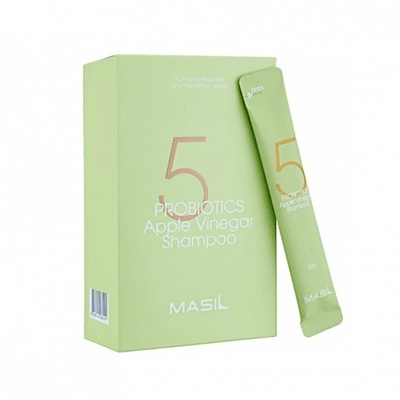 MASIL Шампоан с пробиотици и ябълков оцет (саше) Masil 5 Probiotics Apple Vinegar Shampoo