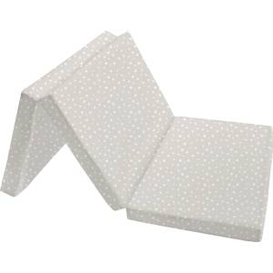 Kikkaboo Сгъваем матрак Kikkaboo - Dots, 60 х 120 х 5 cm, Beige (31107020034)