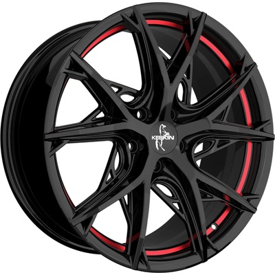 KESKIN KT24 8,5x19 5x114,3 ET35 black red inside