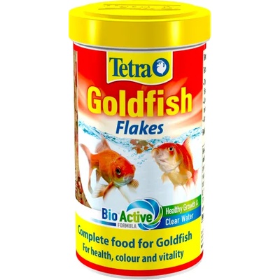 TETRA Goldfish - люспи, пълноценна храна за всички златни рибки и други студеноводни риби
