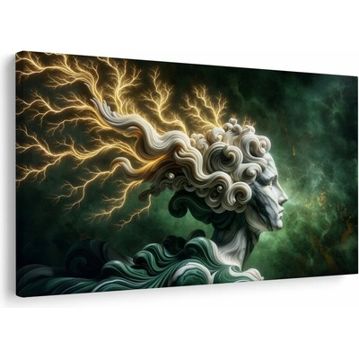 Obraz bohyně bouře s elektrizující silou - 120x80