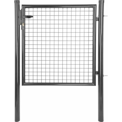 Brána Strend Pro METALTEC ECO 2, 1000/1500/50x50 mm, okrúhly rám, antracit, jednokrídlová, záhradná,