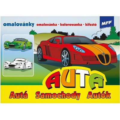 Omaľovánka A5 MFP AUTÁ 5300266