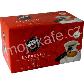 Vergnano pody Espresso 18 ks