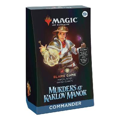 Wizards of the Coast Magic: The Gathering - Murders at Karlov Manor Commander Deck - Blame Game (EN)