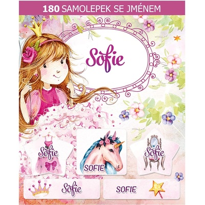 ARGUS Veselé nálepky samolepky se jménem Sofie