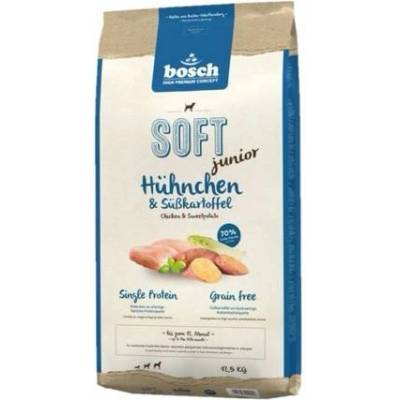 bosch Soft Junior Пилешко месо и сладки картофи 12, 5 кг