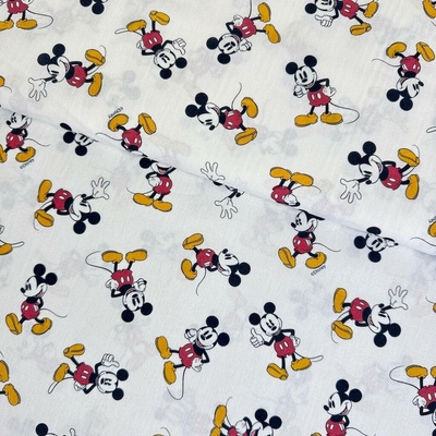 Bavlna digital - Mickey s licencí