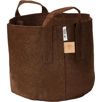 Root pouch textilní květináč Boxer brown 56l nedegradující 43x38 cm s uchem