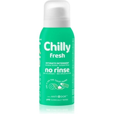 Chilly Fresh No Rinse освежаваща почистваща пяна за интимна хигиена 100ml