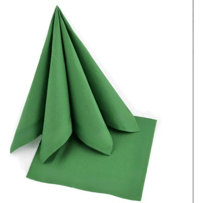 Paper Design Ubrousky Tendance 2V tmavě zelené 38x38cm