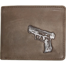 KaliberSP kožená peňaženka pištoľ Walther