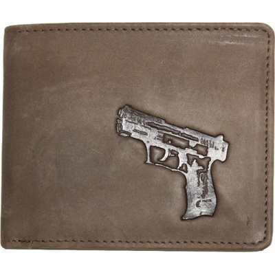 KaliberSP kožená peňaženka pištoľ Walther