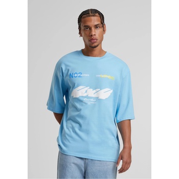 Mister Tee Тениска Motorsport Heavy Oversize Sleeve Tee balticblue XXLUB-MT3191-04410 - Тъмносив, размер M