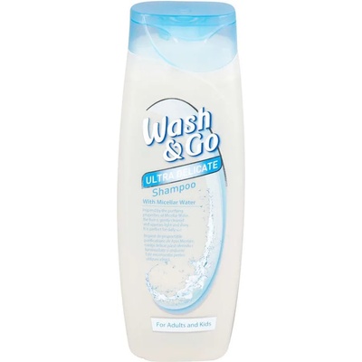 Wash&Go шампоан 400мл с мицеларна вода
