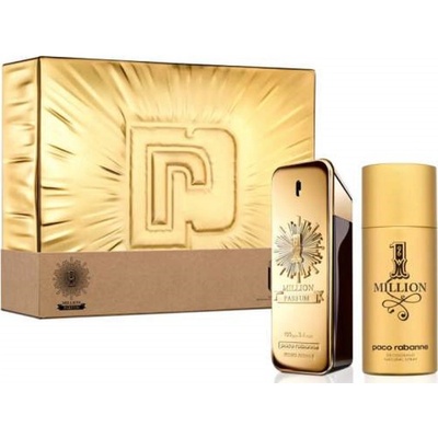 Paco Rabanne 1 Million parfum 100 ml + dezodorant 150 ml darčeková sada