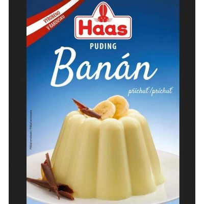 Haas Puding Banán 37g