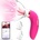 SuperLove Sucking, Licking & Vibrating Clitoral & Nipple Stimulator with App Pink