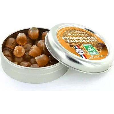 Aromandise Пастили с прополис, пчелен мед и евкалипт, 45 g | Aromandise (791232 (BF3) ARMD)