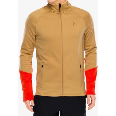 Peak Performance Rider Essentials Zip Jacket sierra sand/solar burst