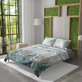 Png Панагюрище Единичен спален комплект Меко Пърпъл мидоу 100% памук